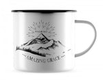 Emaille-Becher 'Amazing Grace - Psalm 66,5'