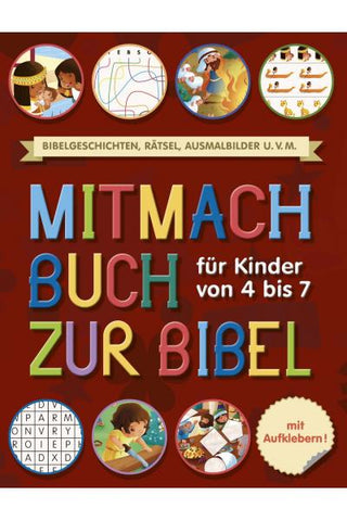 Mitmachbuch zur Bibel für Kinder von 4-7