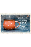 Teekarte 'It's always Tea Time'